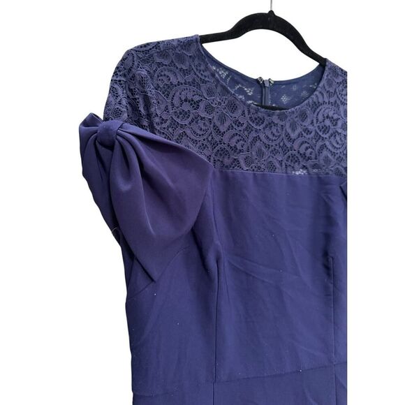 JS Collections Annalise Bow Mermaid Gown - Size 8 - NWT - Picture 3 of 4